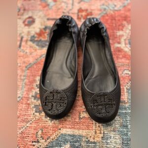 Tory Burch Reva leather flats